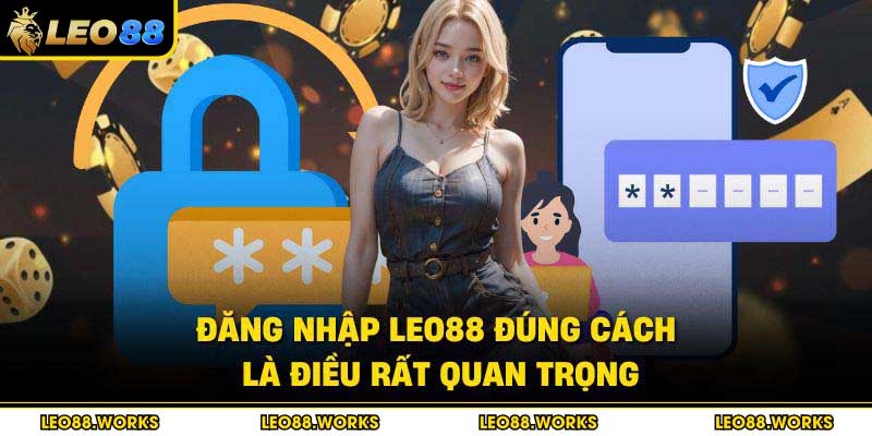 Đăng nhập Leo88 đúng cách là điều rất quan trọng