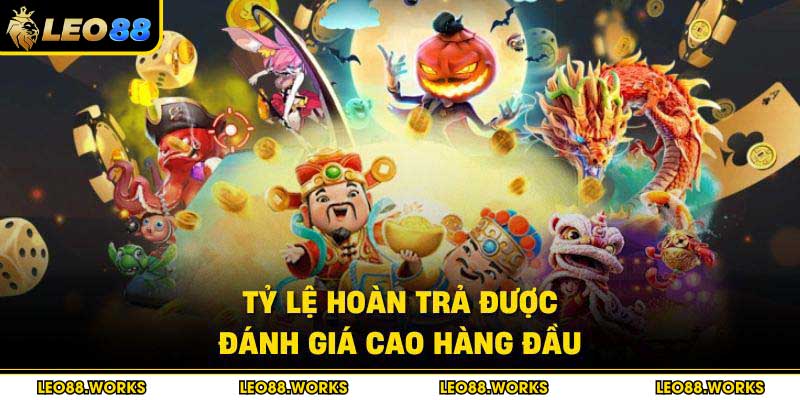 Tỷ lệ hoàn trả được đánh giá cao hàng đầu